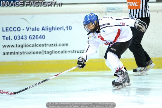 2016-01-23 Chiavenna-Hockey Milano Rossoblu U14 1168 Alessandro Brigada